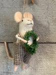 Thomas the mouse ornament