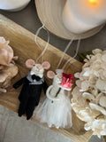 The bride mouse ornament
