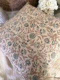 Sundari block print pillow