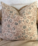 Sundari block print pillow