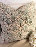 Lalita block print pillow