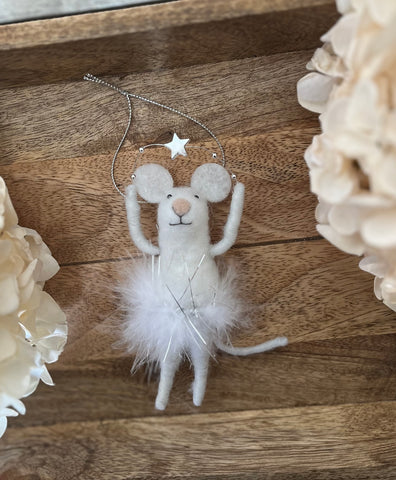 Starlight the mouse ornament