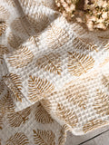 Waffle cotton tea towel