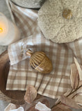 The wooden acorn