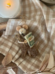 Newspaper Nelson the mouse ornament