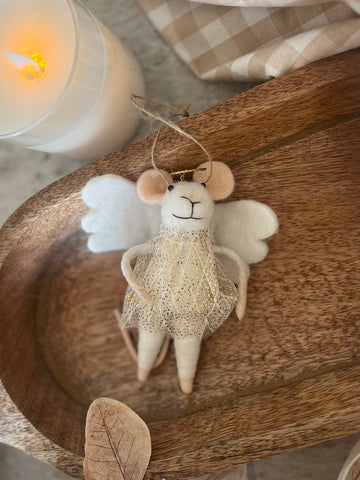 Heavenly Hana mouse ornament