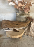 The large rustic whale