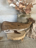 The large rustic whale