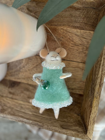 Bauble Blair the mouse ornament