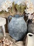 The pottery jug vase -  charcoal