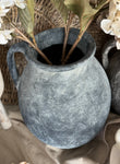 The pottery jug vase -  charcoal