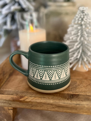 The cone tree mug