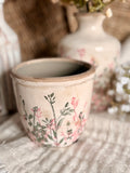 The antique flower pot