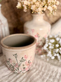 The antique flower pot