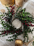 Red berry wreath