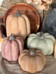 The terracotta pumpkin