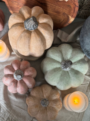 The terracotta pumpkin