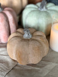 The terracotta pumpkin