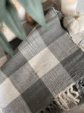 The cotton checkered table runner