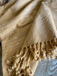 The cotton tassel throw
