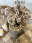 The brown Pom pom floral