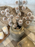 The brown Pom pom floral