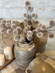The brown Pom pom floral