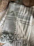 The handmade cotton throw