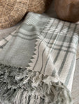 The handmade cotton throw