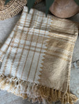 The handmade cotton throw