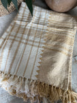 The handmade cotton throw