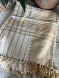 The handmade cotton throw