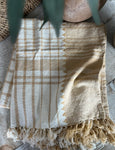 The handmade cotton throw