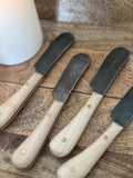 The hand foraged knives