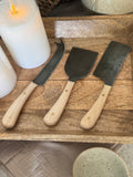 The hand foraged knives