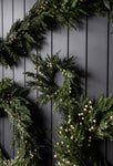 The real touch plum berry wreath