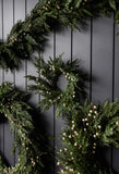 The real touch plum berry wreath