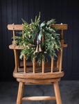 The real touch plum berry wreath