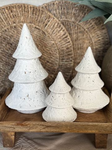 The terracotta snowy cone tree