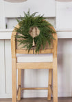 The real touch cypress wreath