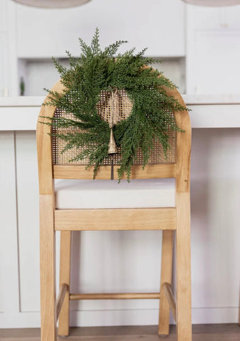 The real touch cypress wreath
