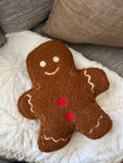 Ginger bread man pillow