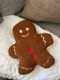 Ginger bread man pillow