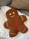 Ginger bread man pillow