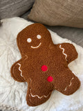 Ginger bread man pillow