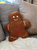 Ginger bread man pillow