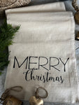 Merry Christmas table runner
