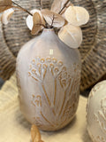 The botanical clay vase