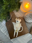 Bellinda the mouse ornament