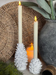Pinecone candle holder